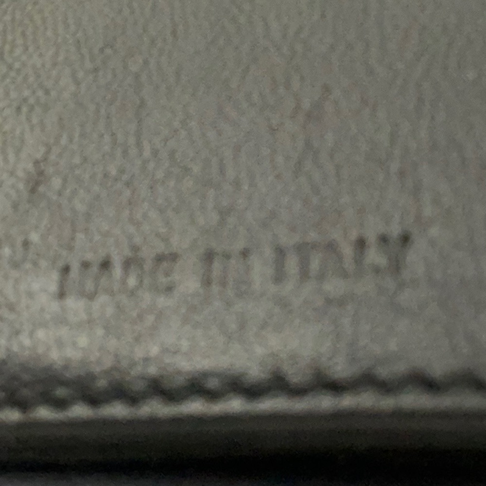 PRADA Authentic Black Nylon &  Leather Wallet w/COA, Unbranded Gunmetal  Chain - Picture 10 of 12